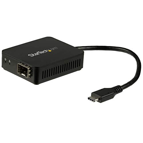 StarTech.com USB-C auf LWL Konverter - Offener SFP - USB 3.0 Gigabit Ethernet Netzwerk Adapter - 1000BASE-SX/LX - Windows / Mac / Linux StarTech.com USB-C auf LWL Konverter - Offener SFP - USB 3.0 Gigabit Ethernet Netzwerk Adapter - 1000BASE-SX/LX - Windows / Mac / Linux von StarTech.com