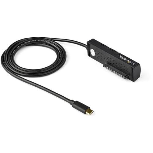 StarTech.com USB-C auf SATA Adapter Kabel - für 2,5 / 3,5" SATA SSD / HDD Laufwerke - 10 Gbit/s - USB 3.1 - SATA zu USB Adapter von StarTech.com