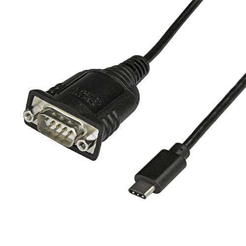 StarTech.com USB-C auf Seriell Adapter mit COM Retention - USB C zu RS232 Kabel - USB C zu DB9 Kabel - Windows / MacOS / Linux kompatibel StarTech.com USB-C auf Seriell Adapter mit COM Retention - USB C zu RS232 Kabel - USB C zu DB9 Kabel - Windows / MacOS / Linux kompatibel von StarTech.com
