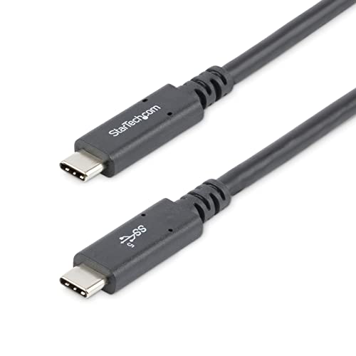 StarTech.com USB-C auf USB-C Kabel mit 5A Power Delivery - St/St - 1,8m - USB 3.0 (5Gbit/s) - USB-IF zertifiziert - USB Typ C Kabel von StarTech