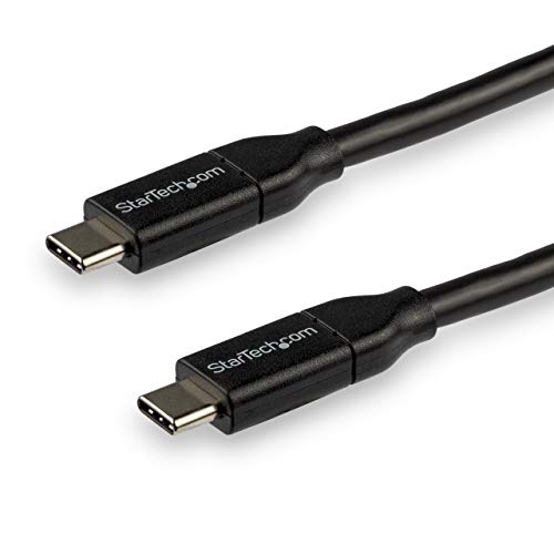 StarTech.com USB-C auf USB-C Kabel mit 5A Power Delivery - St/St - 3m - USB 2.0 - USB-IF zertifiziert - USB Typ C Kabel (USB2C5C3M) StarTech.com USB-C auf USB-C Kabel mit 5A Power Delivery - St/St - 3m - USB 2.0 - USB-IF zertifiziert - USB Typ C Kabel (USB2C5C3M) von StarTech.com