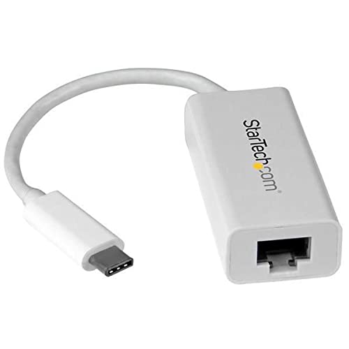 StarTech.com USB-C to GIGABIT Adapter W Native Driver Support White, US1GC30W (W Native Driver Support White) von StarTech.com