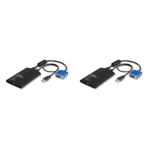 StarTech.com USB Crash Cart Adapter - Portables KVM Adapter - Laptop KVM Konsole für Headless Geräte/Server/ATM/POS/Embeded - Laptop KVM Konsole konverter - KVM Console Adapter (NOTECONS02) von StarTech.com