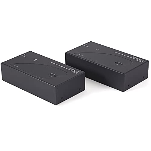 StarTech.com USB Dual VGA KVM Verlängerung bis zu 200m, KVM Extender über Cat5 UTP Netzwerkkabel 2x VGA Buchse, 2x USB Buchse, 1920x1200 StarTech.com USB Dual VGA KVM Verlängerung bis zu 200m, KVM Extender über Cat5 UTP Netzwerkkabel 2x VGA Buchse, 2x USB Buchse, 1920x1200 von StarTech.com