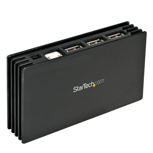 StarTech.com USB-Hub (7 Ports, USB 2.0) Schwarz von StarTech