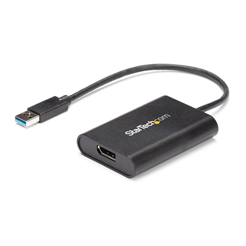 StarTech.com USB 3.0 zu DisplayPort Adapter, USB DP Monitor Konverter für Windows, 4K(macOS/ChromeOS/Linux nicht unterstützt) StarTech.com USB 3.0 zu DisplayPort Adapter, USB DP Monitor Konverter für Windows, 4K(macOS/ChromeOS/Linux nicht unterstützt) von StarTech.com