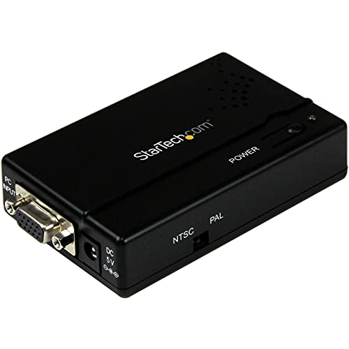 StarTech.com VGA auf Composite oder S-Video Konverter / Adapter bis zu max. 1600x1200, VGA (Buchse) Composite (Buchse) S-Video (Buchse) von StarTech.com