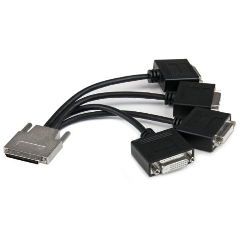 StarTech.com VHDCI auf Quad DVI Splitter Breakout Kabel - Stecker/Buchse - VHDCI zu DVI-D 4-fach Peitschenkabel StarTech.com VHDCI auf Quad DVI Splitter Breakout Kabel - Stecker/Buchse - VHDCI zu DVI-D 4-fach Peitschenkabel von StarTech.com