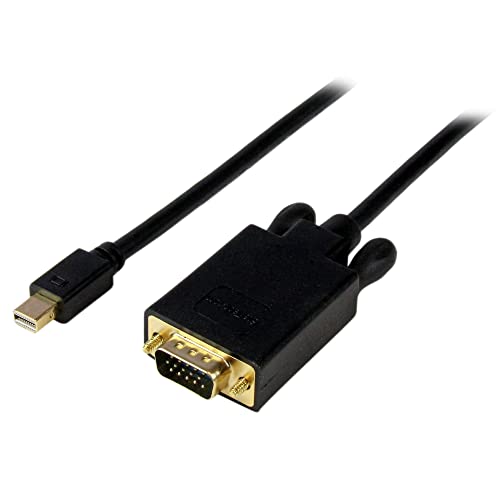 StarTech.com1,8 m Mini-DisplayPort auf VGA-Kabel - Computer-Monitor-Kabel - Monitorkabel VGA - 1920 x 1200 - Mini-DisplayPort auf VGA-Adapterkabel - mDP auf VGA-Kabel (MDP2VGAMM6B) von StarTech