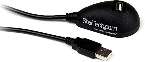 StarTech.com 1,5m SuperSpeed USB 3.0 Desktop Verlängerungskabel / Dockingkabel - Stecker / Buchse - Schwarz von StarTech.com