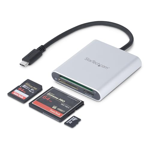 StarTech.com USB 3.0 Kartenleser mit USB-C - SD, MicroSD, CompactFlash Speicherkartenleser mit USB-C Kabel StarTech.com USB 3.0 Kartenleser mit USB-C - SD, MicroSD, CompactFlash Speicherkartenleser mit USB-C Kabel von StarTech