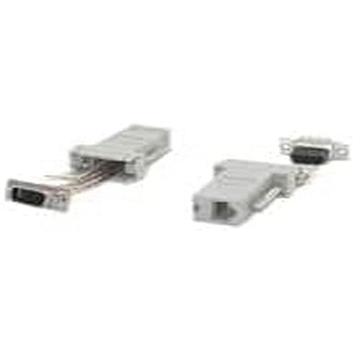 StarTech.com DB9 auf RJ45 Modular-Adapter - Stecker/Buchse - Seriell Adapter DB-9 / RJ-45 - St / Bu von StarTech