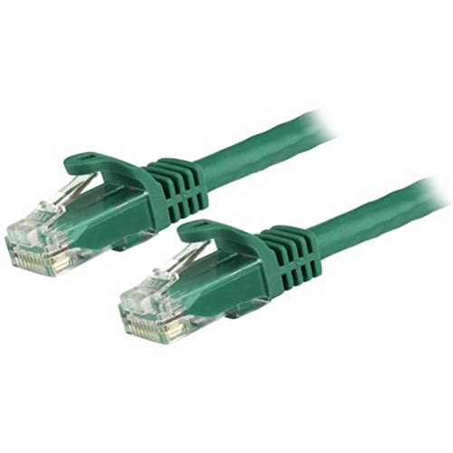 StarTech.com Cat6 Netzwerkkabel (3m - Gigabit RJ45 UTP Patchkabel - Snagless - Schutzmanschette - St/St) Grün von StarTech