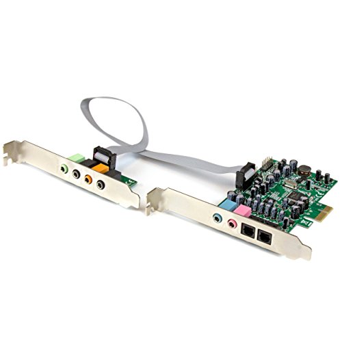 StarTech.com 7.1 Kanal PCI Express Soundkarte - PCIe Sound Karte mit SPDIF optisches Kabel - 24-bit - 192KHz StarTech.com 7.1 Kanal PCI Express Soundkarte - PCIe Sound Karte mit SPDIF optisches Kabel - 24-bit - 192KHz von StarTech.com