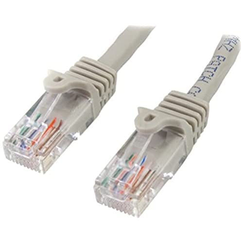 StarTech.com 2m Cat5e RJ45 UTP Netzwerkkabel Snagless - Cat 5e Patchkabel - Grau - Stecker / Stecker von StarTech