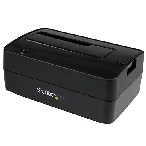 StarTech.com 1-Bay USB 3.1 / eSATA auf SATA Festplatten Dockingstation, Externer USB 3.1 (10 Gbit/s) Festplatten Dock, 2,5/3,5" SATA III HDD/SSD Top-Loading Laufwerksschacht (SDOCKU313E) von StarTech.com