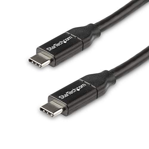 StarTech.com USB-C auf USB-C Kabel mit 5A Power Delivery - St/St - 50cm - USB 2.0 - USB-IF zertifiziert - USB Typ C Kabel (USB2C5C50CM) von StarTech.com