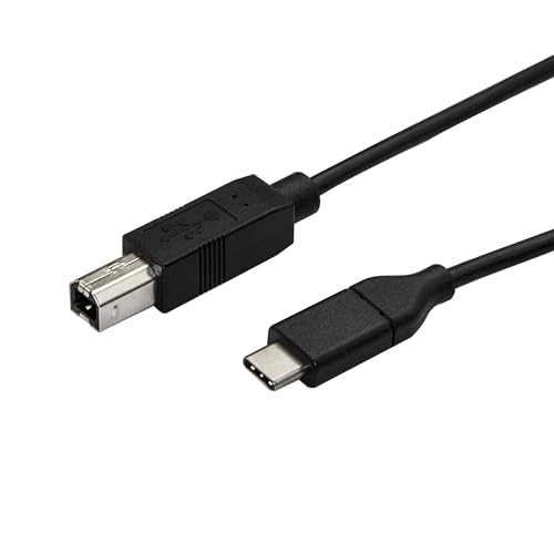 StarTech.com USB-C auf USB-B Druckerkabel - St/St - 3m - USB 2.0 - USB C zu USB B Kabel - USB Typ C Druckerkabel von StarTech