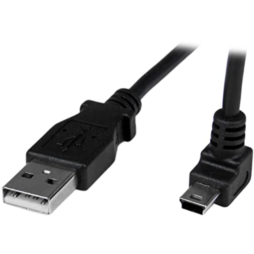 StarTech.com Mini USB Cable - A to Up Angle Mini B - USB-Kabel - Mini-USB, Typ B (M) - USB Typ A, 4-polig (M) - 1 m von StarTech