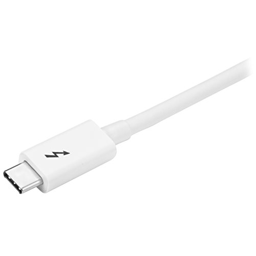 StarTech.com 1m Passives Thunderbolt 3 Kabel, 20Gbps, 100W PD, 4K Video, Thunderbolt Kabel, Kompatibel mit USB4/DP Alt Mode, Thunderbolt 4, USB 3.2/Typ-C (TBLT3MM1MW) StarTech.com 1m Passives Thunderbolt 3 Kabel, 20Gbps, 100W PD, 4K Video, Thunderbolt Kabel, Kompatibel mit USB4/DP Alt Mode, Thunderbolt 4, USB 3.2/Typ-C (TBLT3MM1MW) von StarTech