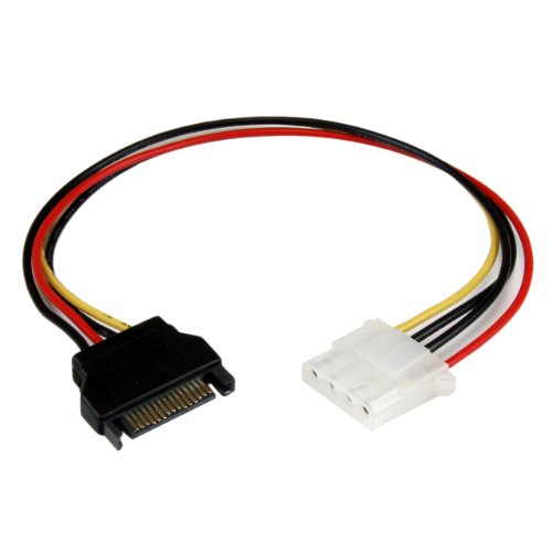 StarTech.com 30cm SATA auf LP4 Stromadapter - Bu/St - Serial ATA zu 4pin Stromkabel Adapter von StarTech