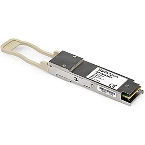 StarTech.com 720187-B21-ST Transceiver Modul (QSFP Module, 40GBase-SR4 HP kompatibel, Glasfaser, 850 nm, MPO Multimode mit DDM) von StarTech