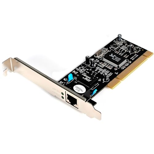 StarTech.com PCI Gigabit Ethernet Netzwerkkarte - 10 / 100 / 1000 Mbit/s - 32 bit Netzwerkadapter inkl. Low Profile Slotblech StarTech.com PCI Gigabit Ethernet Netzwerkkarte - 10 / 100 / 1000 Mbit/s - 32 bit Netzwerkadapter inkl. Low Profile Slotblech von StarTech