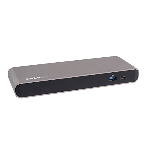 StarTech.com Thunderbolt 3 Dock, Zwei 4K Monitore, Dockingstation für Mac / Windows, Thunderbolt 3 Dock für MacBook Pro mit 50cm Kabel StarTech.com Thunderbolt 3 Dock, Zwei 4K Monitore, Dockingstation für Mac / Windows, Thunderbolt 3 Dock für MacBook Pro mit 50cm Kabel von StarTech