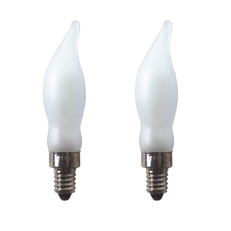Ersatz-Leuchtmittel - E10 - 240V - 5W - Frost - 2 Stück Ersatz-Leuchtmittel - E10 - 240V - 5W - Frost - 2 Stück von StarTrading