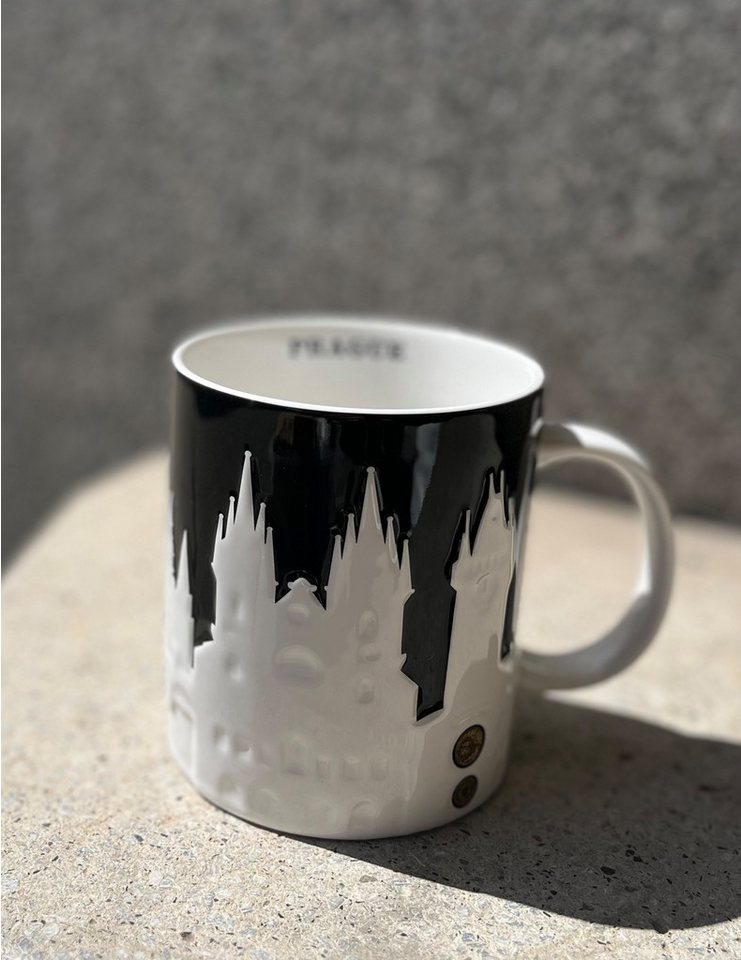 Starbucks Frühstücks-Geschirrset Starbucks Sammlertasse – Prag Edition (Prague Mug) von Starbucks
