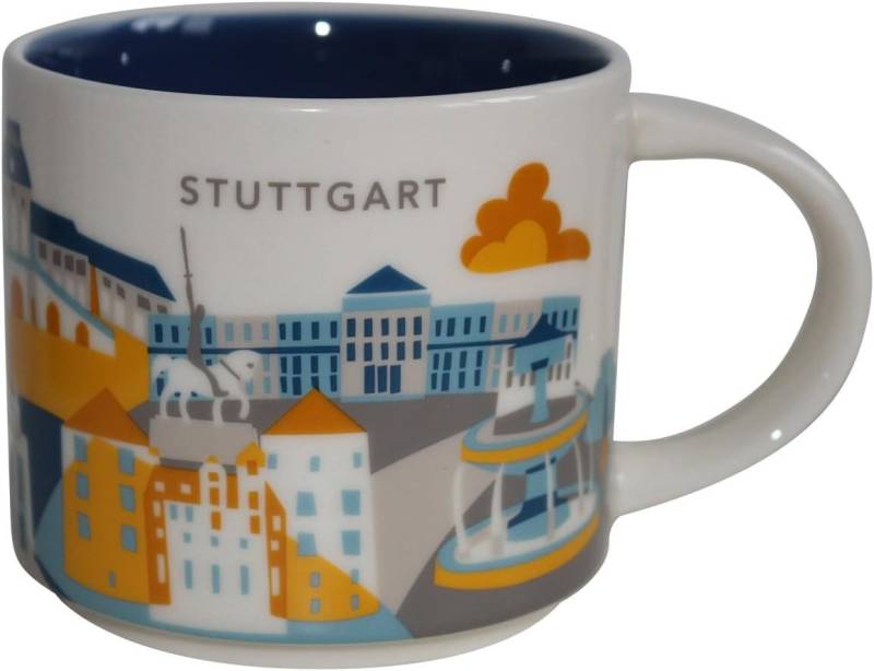 Starbucks Frühstücks-Geschirrset Starbucks Stuttgart You are here - Collection Design Tasse Mug von Starbucks