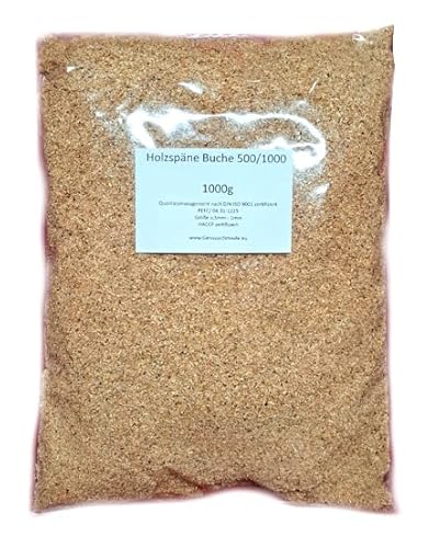 Räuchermehl | Hackspäne | Holzspäne Buche 500/1000-1000g von Starch Heros