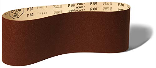 Starcke 732E Schleifband/Papier Schleifbänder | 120x450 mm | 20 Stück | Körnung/Korn: 100 (20 Bänder) von Starcke