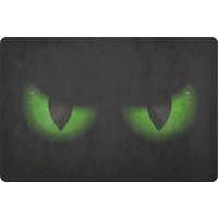 Grüne Böse Augen Fußmatte, Lustige Front Halloween Humorvolle Beängstigend Katze Im Freien Boden, Haustür Willkommen Matte, Housewarminggeschenk Grüne Böse Augen Fußmatte, Lustige Front Halloween Humorvolle Beängstigend Katze Im Freien Boden, Haustür Willkommen Matte, Housewarminggeschenk von Starcovedesign
