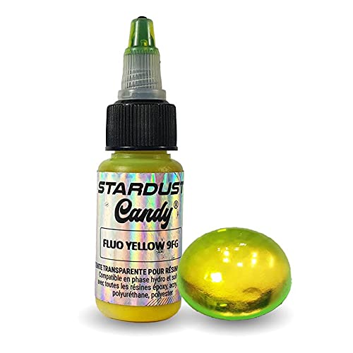 Stardust Translucent dyes für resin 17ml Fluorescent Yellow 9FG von Stardust Colors
