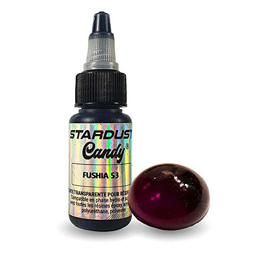 Stardust Translucent dyes für resin 17ml Fushia 53 von Stardust Colors