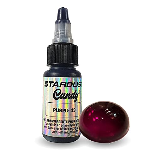 Stardust Translucent dyes für resin 17ml Purple 15 von Stardust Colors