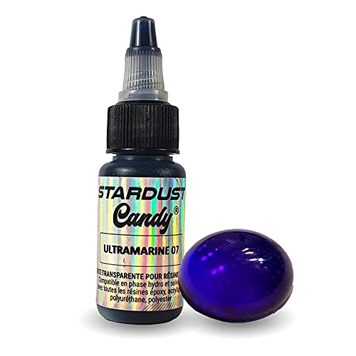 Stardust Translucent dyes für resin 17ml Ultramarine Blue 07 von Stardust Colors