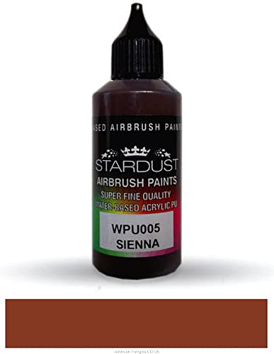 Stardust WPU005 Airbrush PU 1K RC Art Color SIENNA 60ml von Stardust Colors