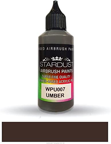 Stardust WPU007 Airbrush PU 1K RC Art Color UMBER 60ml von Stardust Colors
