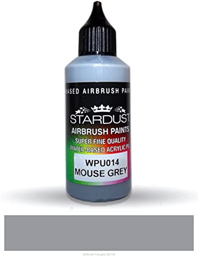 Stardust WPU014 Airbrush PU 1K RC Art Color MOUSE GREY 60ml von Stardust Colors