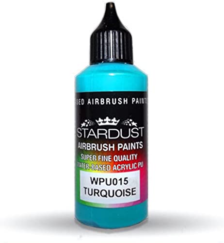 Stardust WPU015 Airbrush PU 1K RC Art Color TURQUOISE 60ml von Stardust Colors