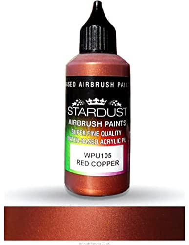 Stardust WPU105 Airbrush PU 1K RC Metallic Color RED COPPER 60ml von Stardust Colors