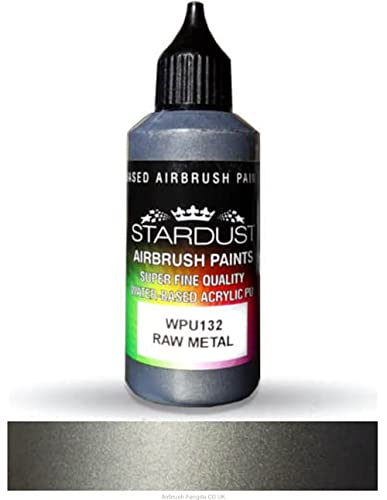 Stardust WPU132 Airbrush PU 1K RC Metallic Color RAW METAL 60ml von Stardust Colors