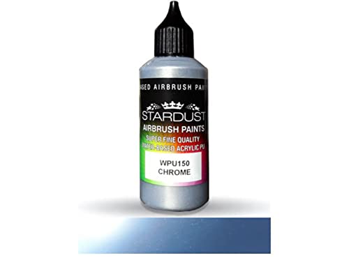 Stardust WPU150 Airbrush PU 1K RC Metallic Color FX CHROME 60ml von Stardust Colors