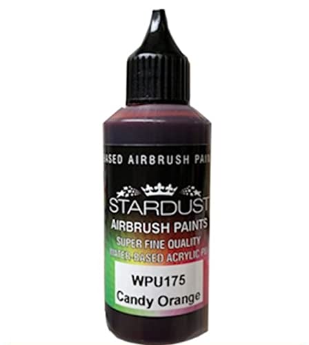 Stardust WPU175 Airbrush PU 1K RC CANDY Color ORANGE 60ml von Stardust Colors