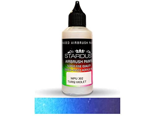 Stardust WPU302 Airbrush PU 1K RC CHAMELEON Color TURQUOISE-VIOLET 60ml von Stardust Colors