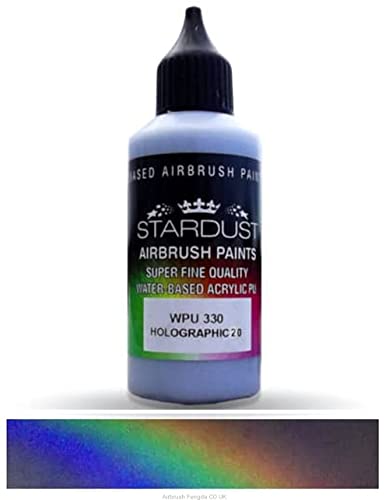 Stardust WPU330 Airbrush PU 1K RC CHAMELEON Color HOLOGRAPHIC-20 60ml von Stardust Colors