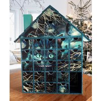 Glow in The Dark Countdown Kalender - Grinsekatze Ein Geschenk, Das Den Ganzen Monat Lang Weitergibt von StardustKay