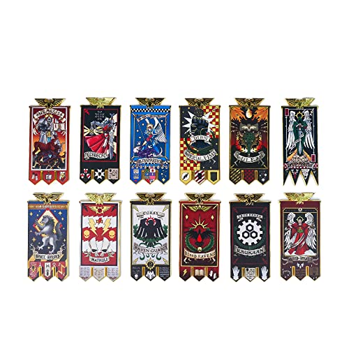 Starforged Space Marines Legion Battle Flag Collection Kühlschrankmagnet Warhammer 40K 1 Set von Starforged